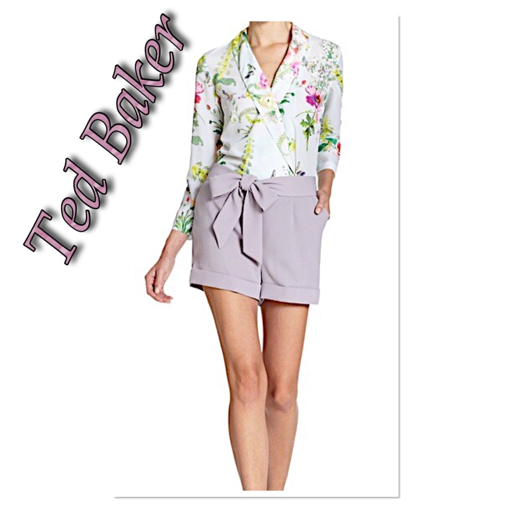 Ted Baker London Lilac Women's Shorts